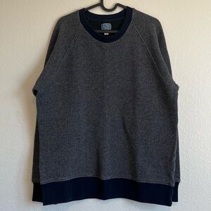 J. Crew Men’s Vintage Fleece Knit Sweater, Size Large